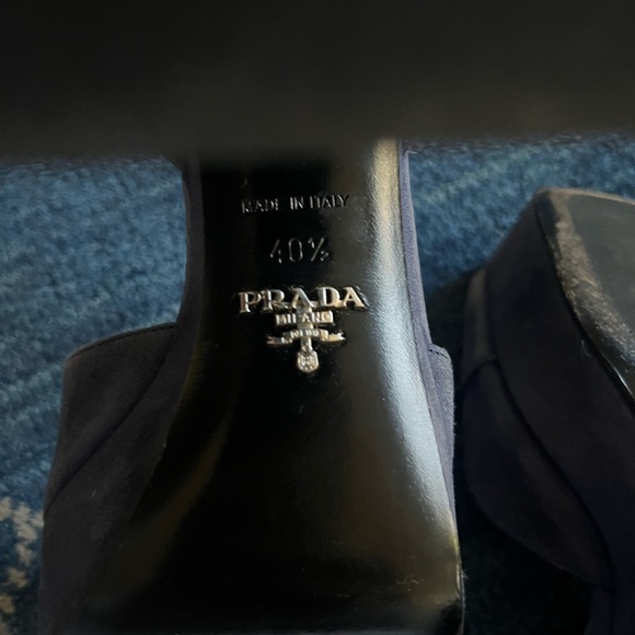 Platform Suede Prada Heels - Picture 8 of 9